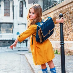 Mini Cartable Caramel & Cie Ailé Papillon 32 Cm -Promos Valise Raffine Magasin cartables scolaires caramel cie 681480z