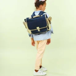 Mini Cartable Caramel & Cie Ailé Papillon 32 Cm -Promos Valise Raffine Magasin cartables scolaires caramel cie 779687z