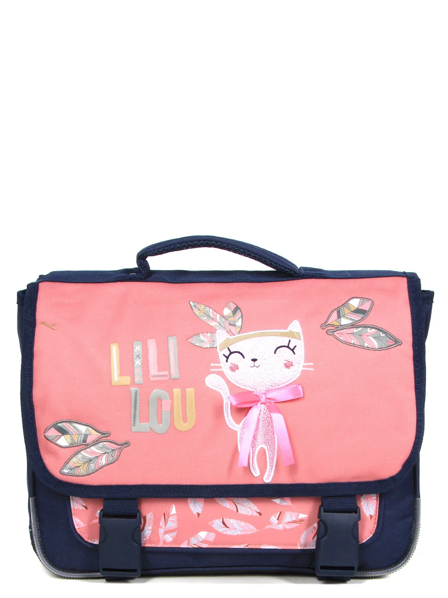 Cartable Lili Lou Plumes 38 Cm 4 Cartable Lili Lou Plumes 38 Cm – Image 2