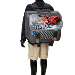 Cartable à Roulettes Hot Wheels Thrill 38 Cm 33 Cartable à Roulettes Hot Wheels Thrill 38 Cm -Promos Valise Raffine Magasin cartables scolaires dessins animes 787074z