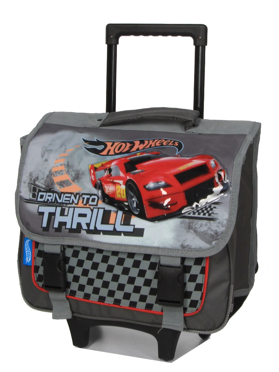 Cartable à Roulettes Hot Wheels Thrill 38 Cm 3 Cartable à Roulettes Hot Wheels Thrill 38 Cm