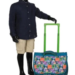 Cartable à Roulettes Minecraft Collection 38 Cm -Promos Valise Raffine Magasin cartables scolaires dessins animes 787107z