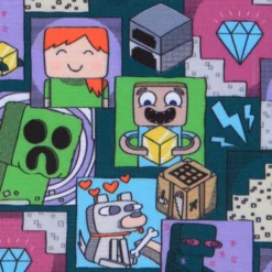 Cartable à Roulettes Minecraft Collection 38 Cm -Promos Valise Raffine Magasin cartables scolaires dessins animes 787109z