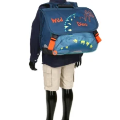 Cartable Dino Wild 38 Cm -Promos Valise Raffine Magasin cartables scolaires dessins animes 864407z
