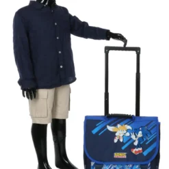 Cartable à Roulettes Sonic & Tails 38 Cm -Promos Valise Raffine Magasin cartables scolaires dessins animes 871266z