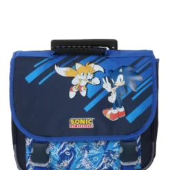 Cartable à Roulettes Sonic & Tails 38 Cm -Promos Valise Raffine Magasin cartables scolaires dessins animes 871271z