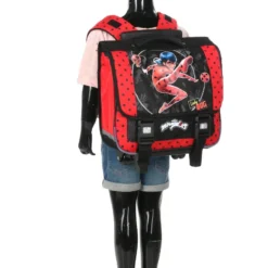 Cartable à Roulettes Miraculous Super Heroes 38 Cm -Promos Valise Raffine Magasin cartables scolaires dessins animes 871324z