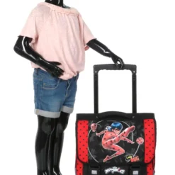 Cartable à Roulettes Miraculous Super Heroes 38 Cm -Promos Valise Raffine Magasin cartables scolaires dessins animes 871325z