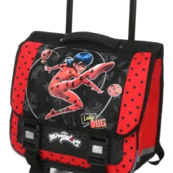 Cartable à Roulettes Miraculous Super Heroes 38 Cm