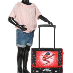 Cartable à Roulettes Miraculous Love And Courage 38 Cm 32 Cartable à Roulettes Miraculous Love And Courage 38 Cm -Promos Valise Raffine Magasin cartables scolaires dessins animes 871406z
