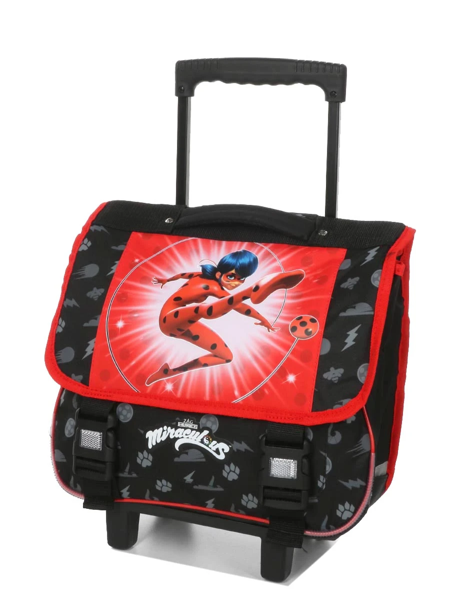 Cartable à Roulettes Miraculous Love And Courage 38 Cm 3 Cartable à Roulettes Miraculous Love And Courage 38 Cm