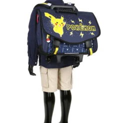 Cartable à Roulettes Pikachu 41 Cm -Promos Valise Raffine Magasin cartables scolaires dessins animes 872363z