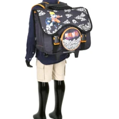 Cartable à Roulettes Naruto 41 Cm -Promos Valise Raffine Magasin cartables scolaires dessins animes 878945z