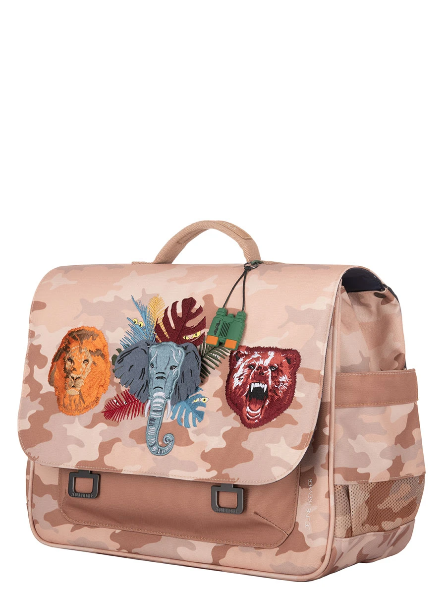 Cartable Jeune Premier It Bag Midi Wild Life 38 Cm 3 Cartable Jeune Premier It Bag Midi Wild Life 38 Cm