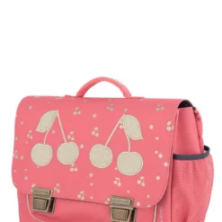 Cartable Jeune Premier It Bag Midi Cherry Glitter Pink 38 Cm