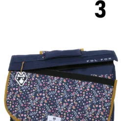 Cartable Réversible Pol Fox Happy Days 41 Cm -Promos Valise Raffine Magasin cartables scolaires pol fox 839602z