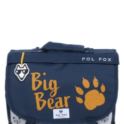 Cartable Réversible Pol Fox Bear 35 Cm -Promos Valise Raffine Magasin cartables scolaires pol fox 841602z