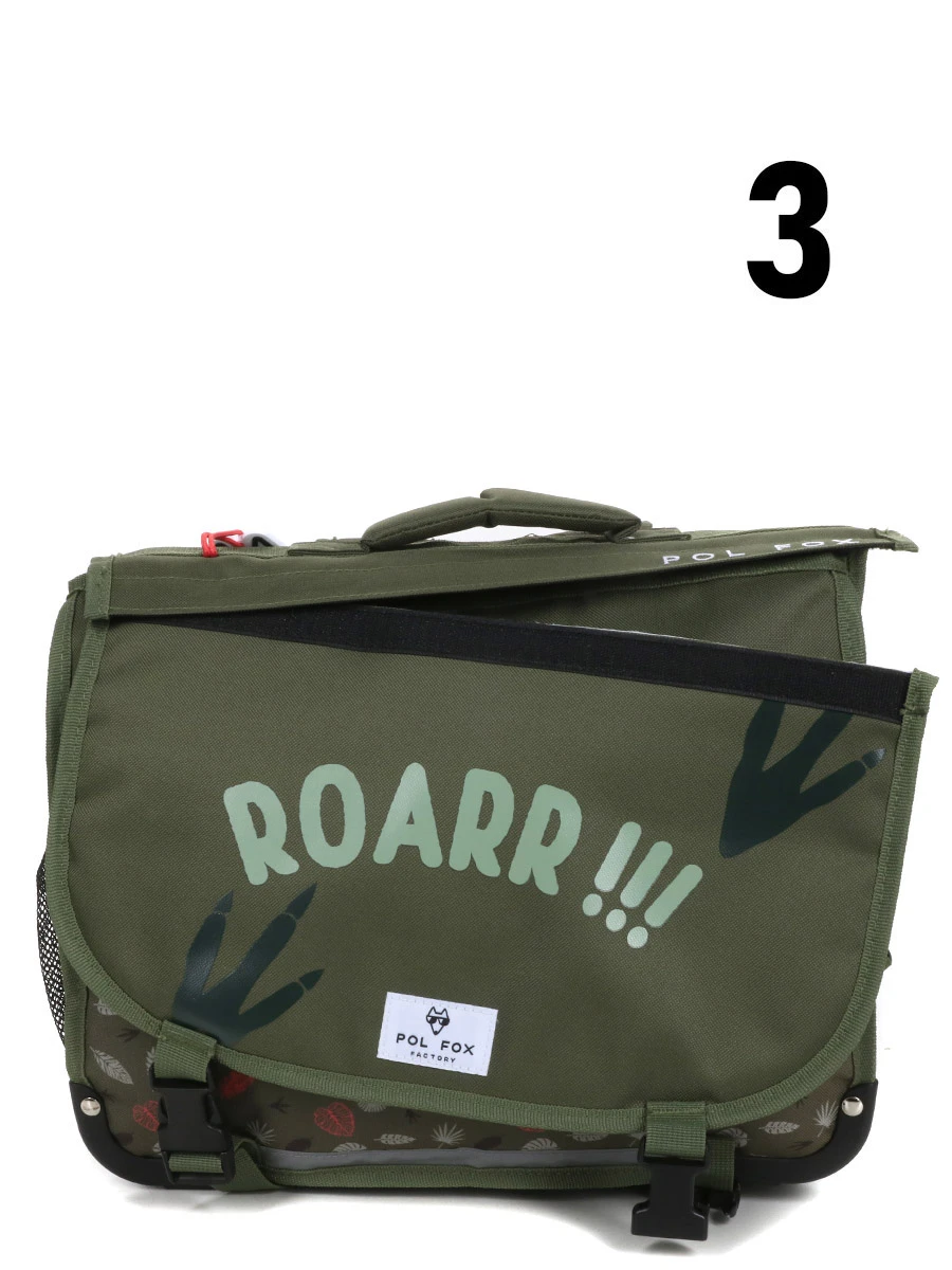 Cartable Réversible Pol Fox Dino Ride 38 Cm 17 Cartable Réversible Pol Fox Dino Ride 38 Cm – Image 15