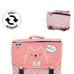 Cartable Réversible Pol Fox Hello 38 Cm -Promos Valise Raffine Magasin cartables scolaires pol fox 841841z