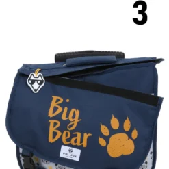 Cartable à Roulettes Réversible Pol Fox Bear 38 Cm -Promos Valise Raffine Magasin cartables scolaires pol fox 842174z