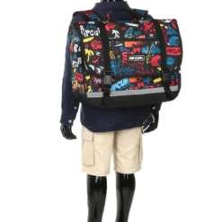 Cartable Rip Curl Comic Type Satchel 38 Cm -Promos Valise Raffine Magasin cartables scolaires rip curl 856182z