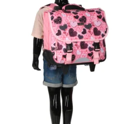 Cartable à Roulettes Snowball Romantique Coeur 38 Cm -Promos Valise Raffine Magasin cartables scolaires snowball 784907z