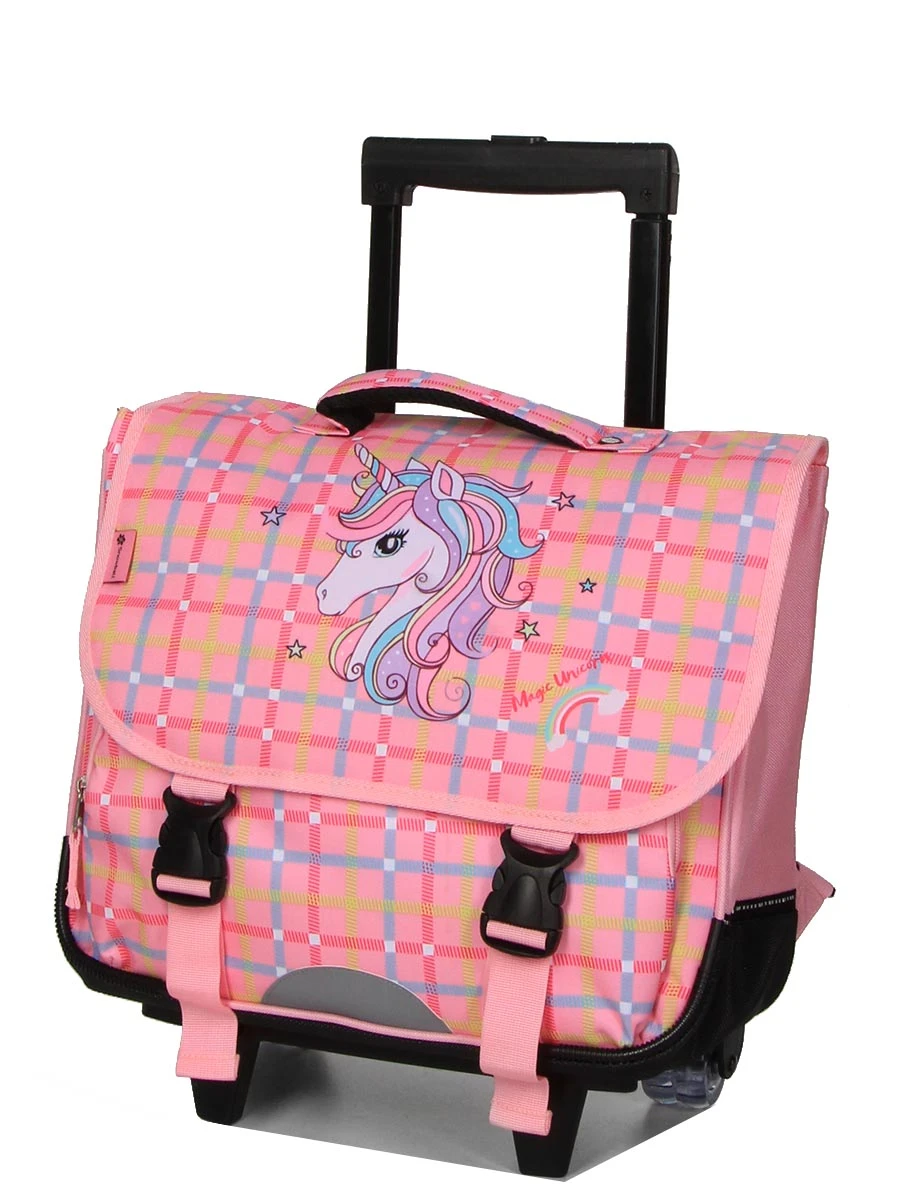Cartable à Roulettes Snowball Romantique Licorne 38 Cm 3 Cartable à Roulettes Snowball Romantique Licorne 38 Cm