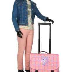 Cartable à Roulettes Snowball Romantique Licorne 41 Cm 38 Cartable à Roulettes Snowball Romantique Licorne 41 Cm -Promos Valise Raffine Magasin cartables scolaires snowball 785158z