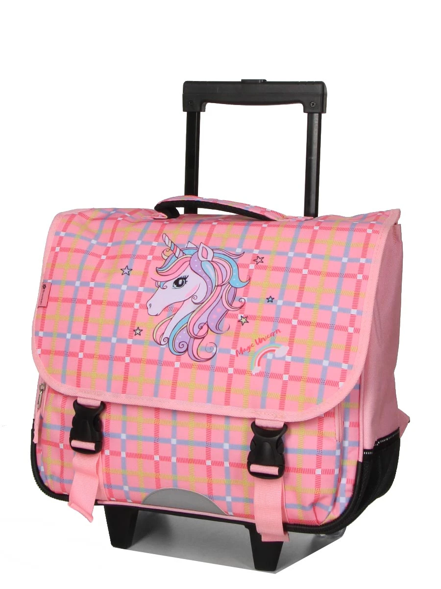 Cartable à Roulettes Snowball Romantique Licorne 41 Cm 3 Cartable à Roulettes Snowball Romantique Licorne 41 Cm