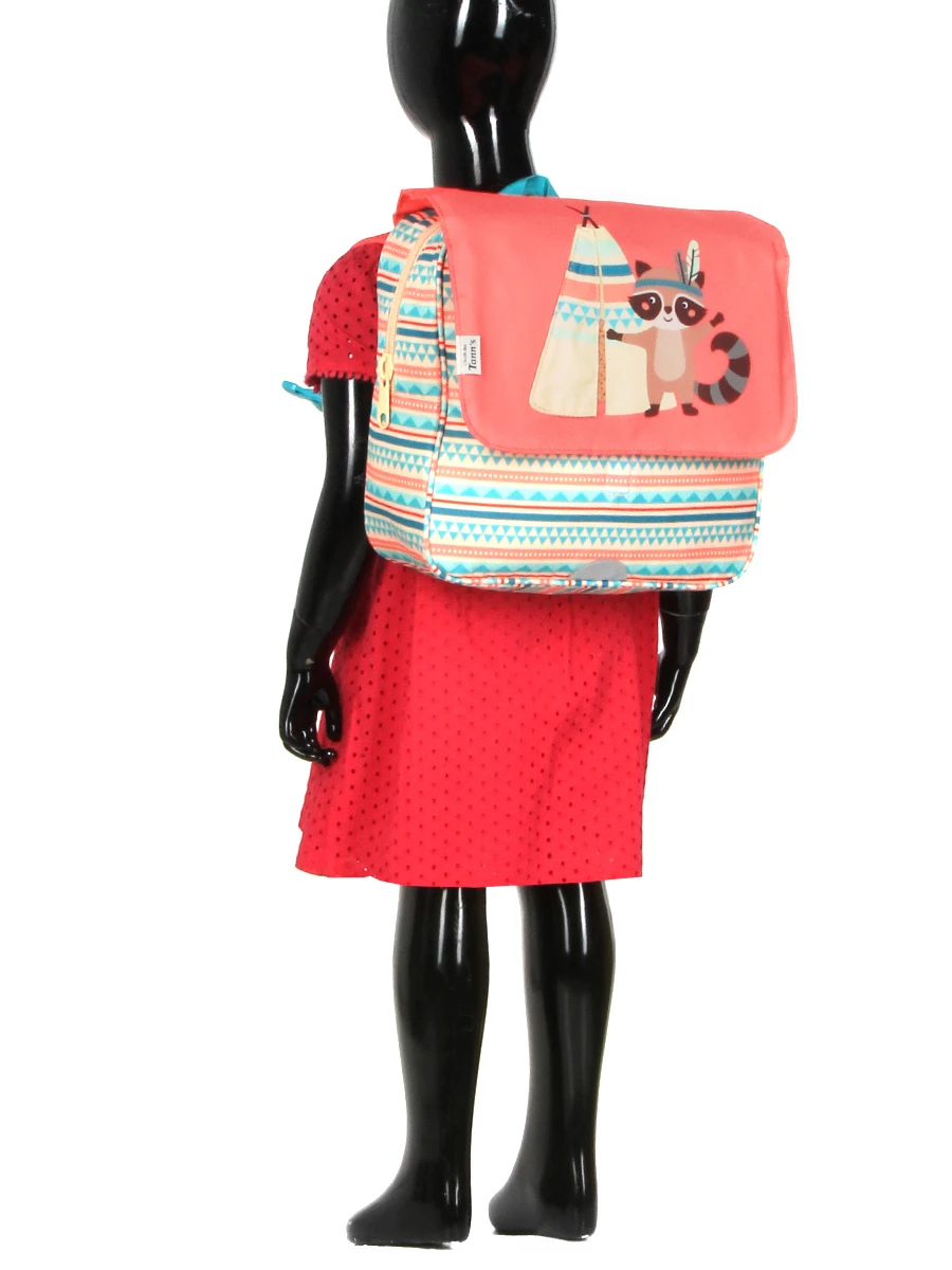 Cartable L'école Des Tann's Tipi 29 Cm 17 Cartable L'école Des Tann's Tipi 29 Cm – Image 15
