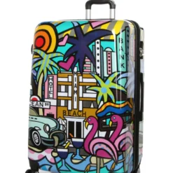 Ensemble 3 Valises Madisson Miami Beach -Promos Valise Raffine Magasin ensemble valise madisson 676674z