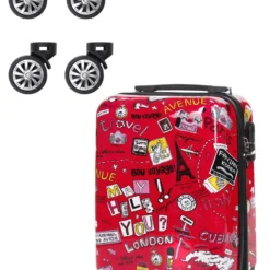 Ensemble 4 Valises Madisson Bon Voyage Et Vanity -Promos Valise Raffine Magasin ensemble valise madisson 770586z
