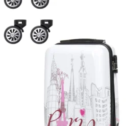 Ensemble 4 Valises Madisson Monuments Paris -Promos Valise Raffine Magasin ensemble valise madisson 770617z