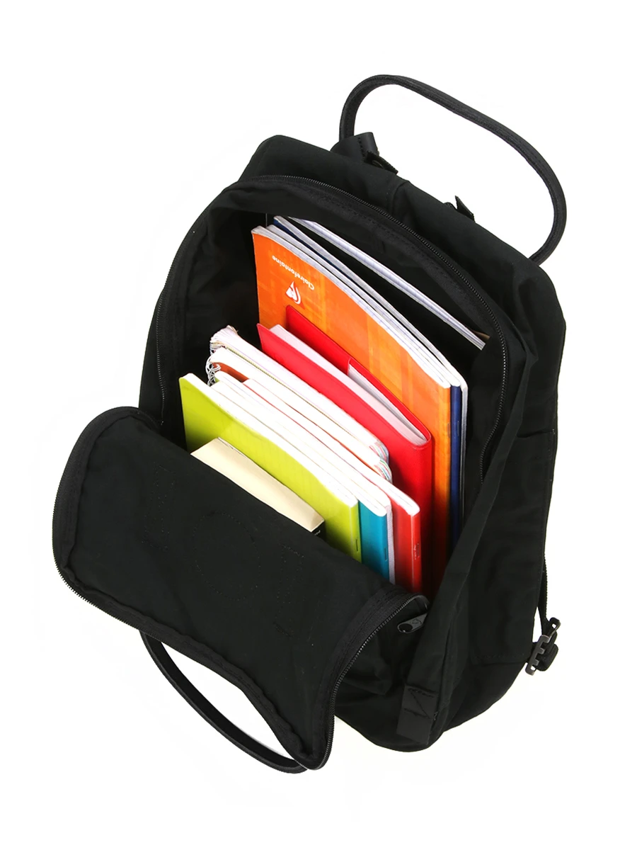 FJÄLLRÄVEN Sac à Dos Fjällräven Kanken N°2 Black 11 FJÄLLRÄVEN Sac à Dos Fjällräven Kanken N°2 Black – Image 9