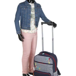 Sac à Dos à Roulettes Little Marcel Blossom -Promos Valise Raffine Magasin sac dos little marcel 781029z