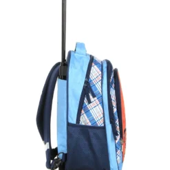 Sac à Dos à Roulettes Poivre Blanc Boy Robot -Promos Valise Raffine Magasin sac dos poivre blanc 782660z