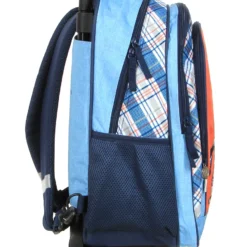 Sac à Dos à Roulettes Poivre Blanc Boy Robot -Promos Valise Raffine Magasin sac dos poivre blanc 782661z