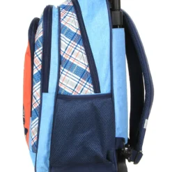 Sac à Dos à Roulettes Poivre Blanc Boy Robot -Promos Valise Raffine Magasin sac dos poivre blanc 782663z