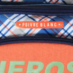 Sac à Dos à Roulettes Poivre Blanc Boy Robot -Promos Valise Raffine Magasin sac dos poivre blanc 782668z