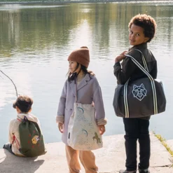 Sac Caramel & Cie. En Vadrouille Le Loup 40 Cm -Promos Valise Raffine Magasin sac voyage caramel cie 681409z