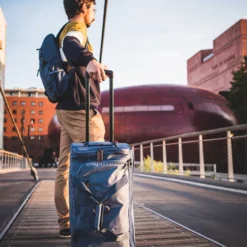 Sac De Voyage à Roulettes Delsey Maubert 2.0 - 64 Cm -Promos Valise Raffine Magasin sac voyage delsey 779608z