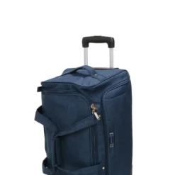 Sac De Voyage à Roulettes Snowball Jean Denim 56 Cm