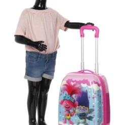 Valise Heys Les Trolls Poppy & Branche 46 Cm -Promos Valise Raffine Magasin valise heys 698432z